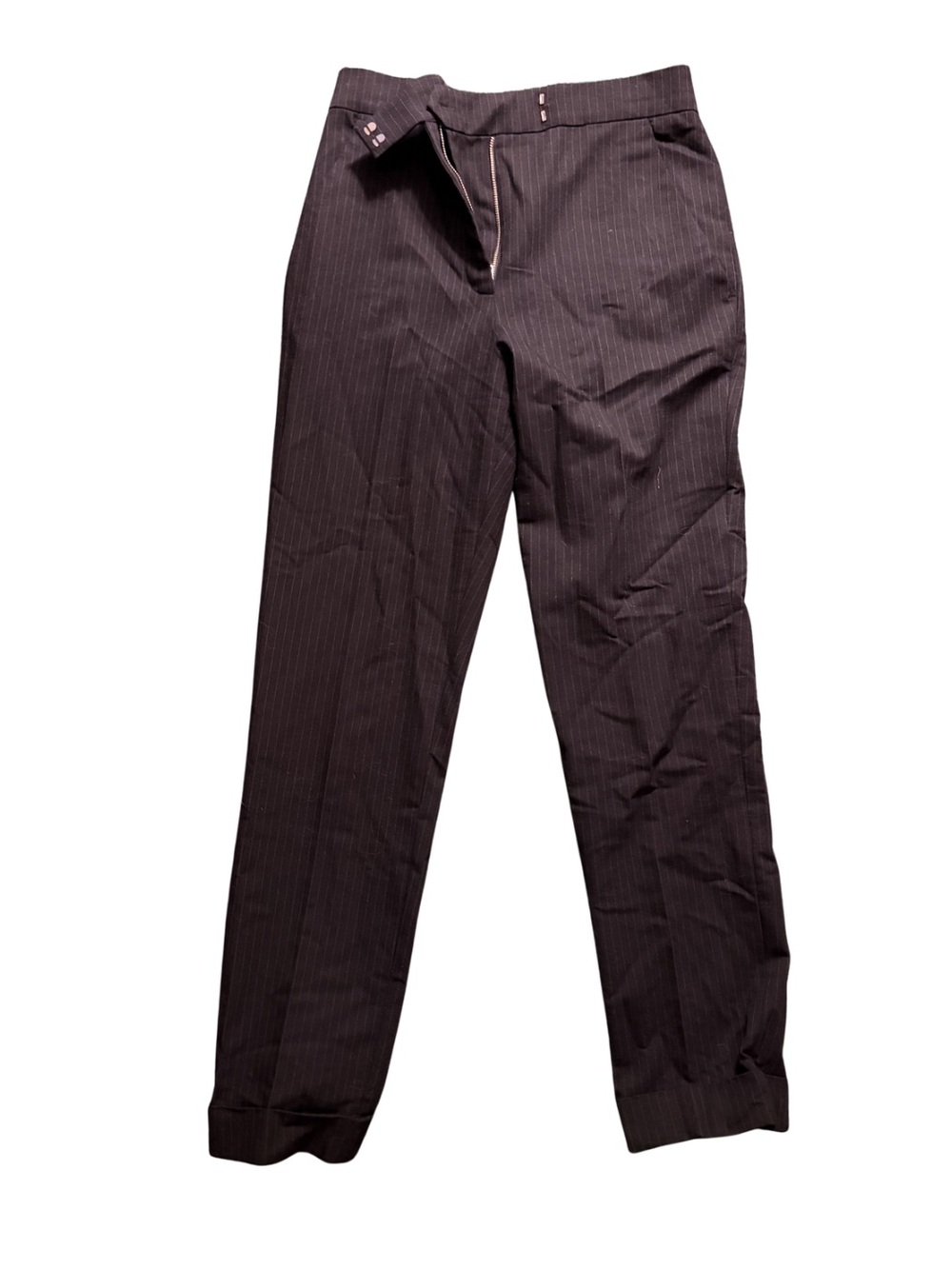 A.L.C. Women’s Black Pinstripe Dress Pants